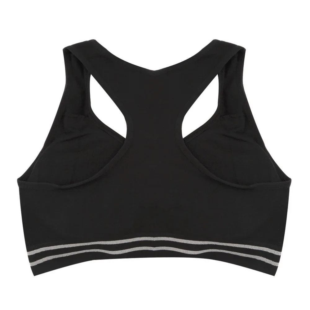 Sutiã esportivo sem costura, secagem rápida, feminino, absorve o suor, almofadado, push up, stretch, roupa interior de corrida