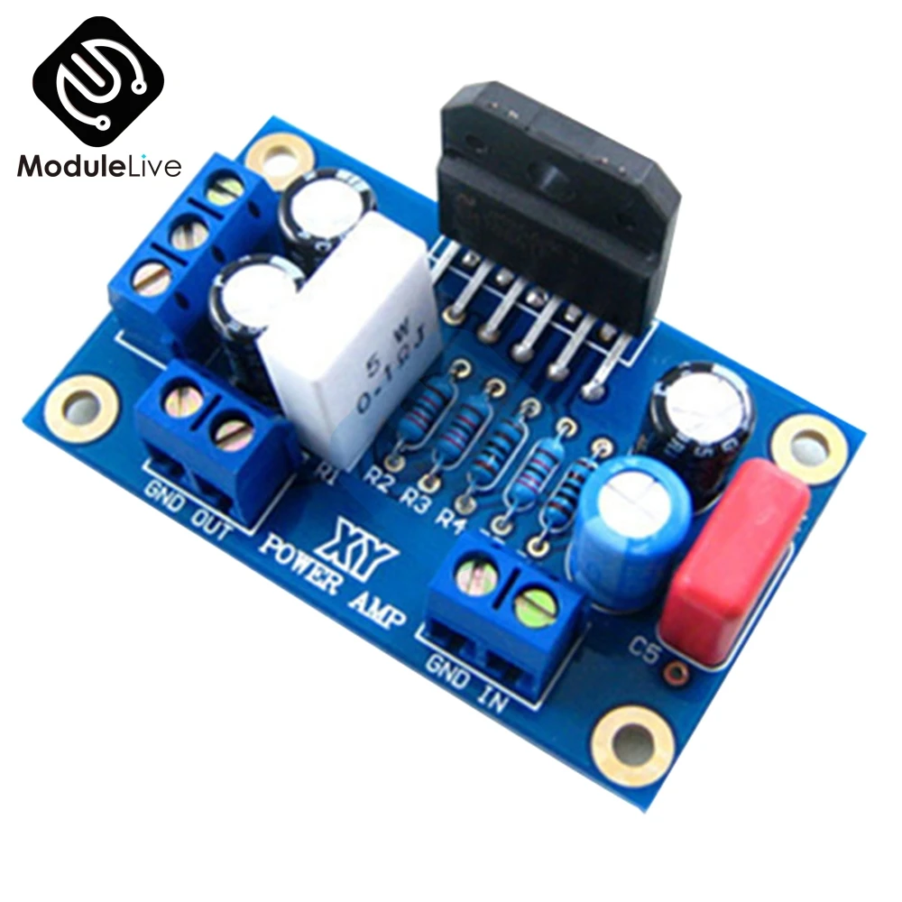 60 ВАТТ LM3886TF звуковой телефон цифровой усилитель мощности DIY комплект платы AC 20 ~ 28