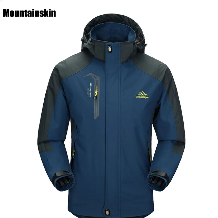 2016 New Spring Autumn Mens Softshell Hiking Jackets Male Outdoor Camping Trekking Climbing Coat For Waterproof