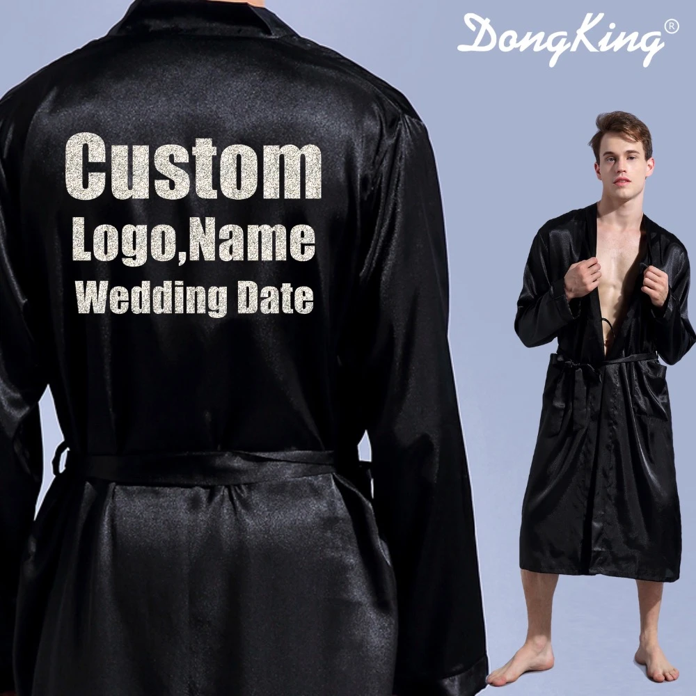 custom mens robe