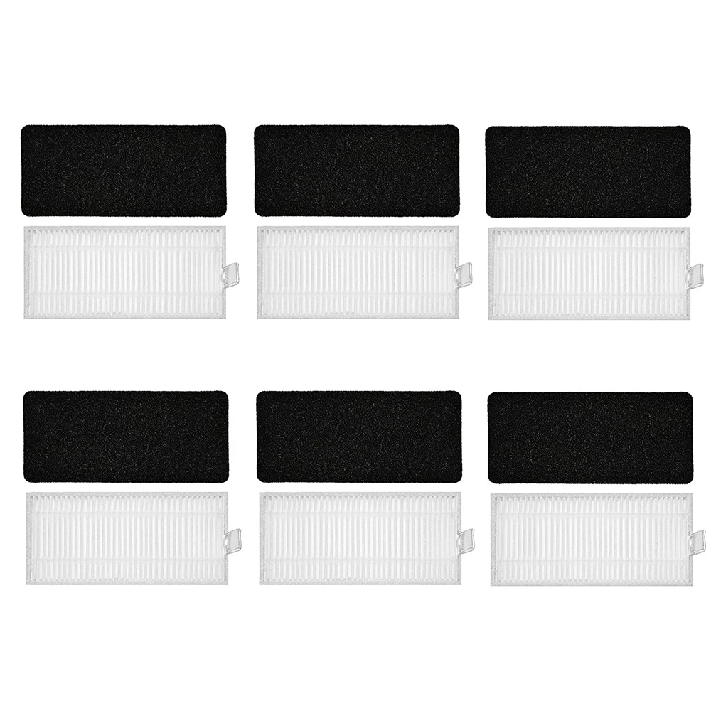 

12 pcs/lot robot 6pcs HEPA filter +6 pcs sponge filter for Eufy RoboVac 11, Eufy RoboVac 11c Robotic Vacuum Cleaner Parts