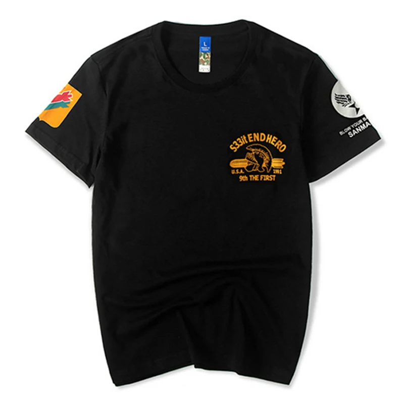 

Summer Cotton Motorcycle T-shirt Boys And Girls Wear Short-sleeved Round Neck Students Couple Cotton