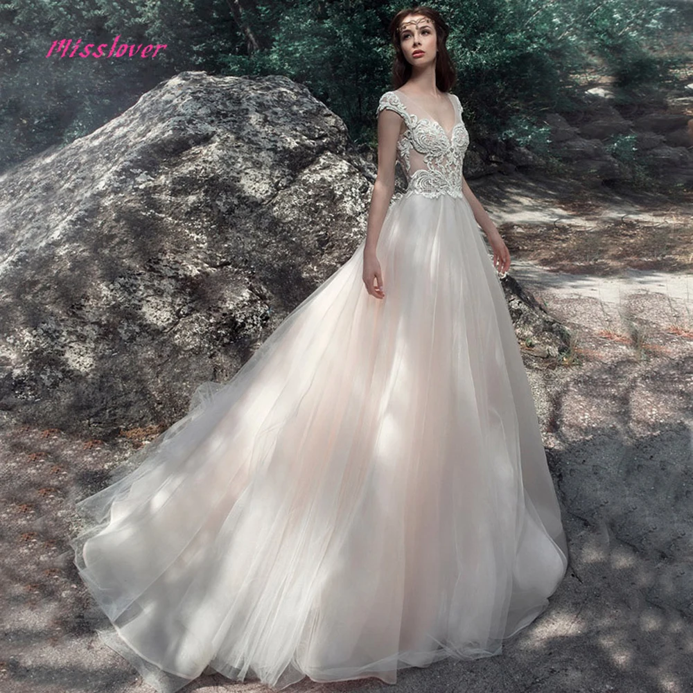 Vestido De Novia Princesa 2019 новейшее винтажное кружевное с v-образным вырезом Свадебное платье реальное изображение подвенечное платье с роскошным