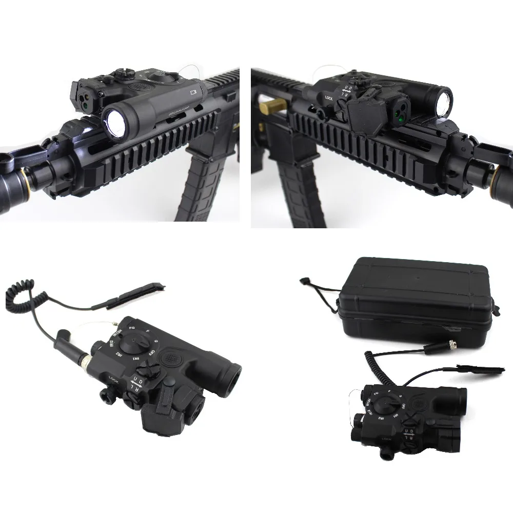 ES-LS-FL5-GIR MIL-STD 4-in-1 Combo Group Images Mounted on Rifle