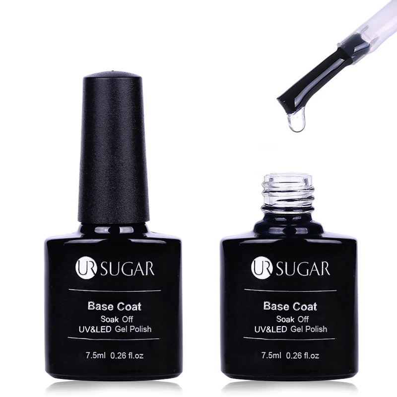 

UR SUGAR Base Coat Primer Gel Lacquer UV Gel Varnish Extension Nail Gel Polish for Nail Art Manicure Accessory