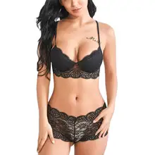 Женское сексуальное нижнее белье комплект бюстгальтера Lenceria женские плюс размер кружевные бюстгальтеры нижнее белье, пижамы трусы наборы 661BRS10