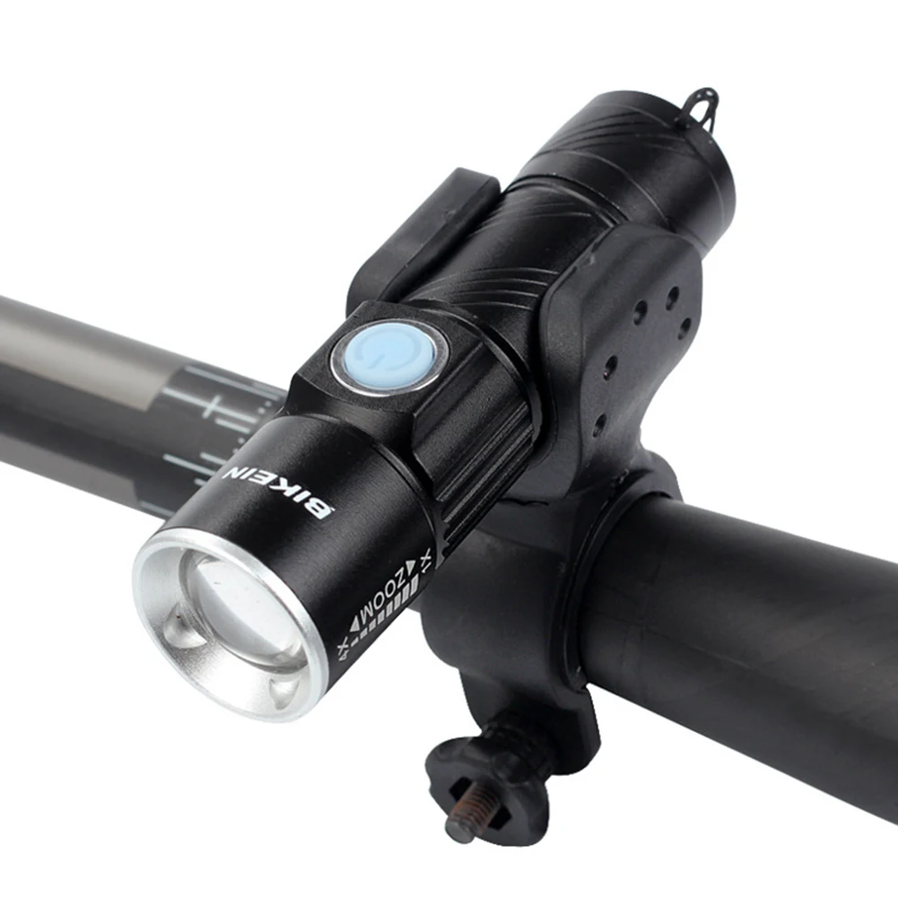 Zoom Bike Light Ultra Bright with CREE XPE Bicycle Front LED Flashlight
