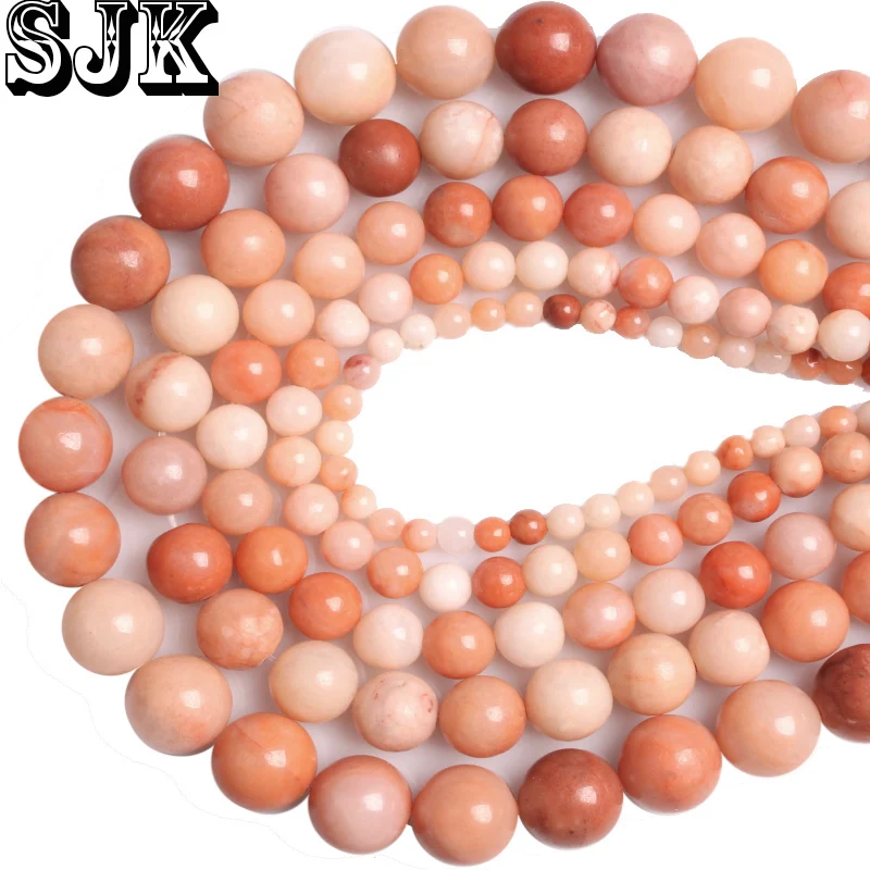 

Natural Aventurine Stone Pink Aventurine Stone Beads Round Loose Smooth Beads 4 6 8 10 12MM For Bracelet Jewelry Making