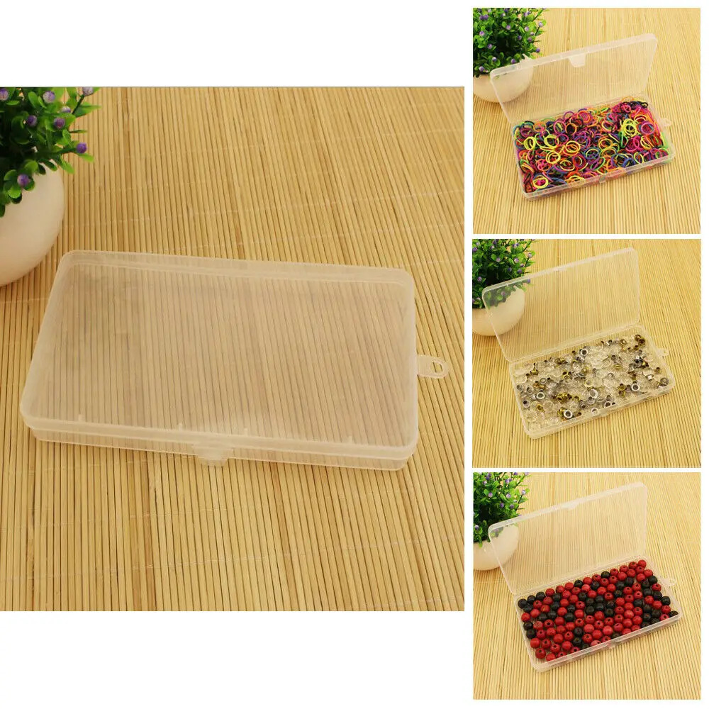 

New Plastic Storage Box Jewelry Nail Art Beads Tool Craft Screw Organizer Container Organizer Storage Box Case Bin Dropshipping