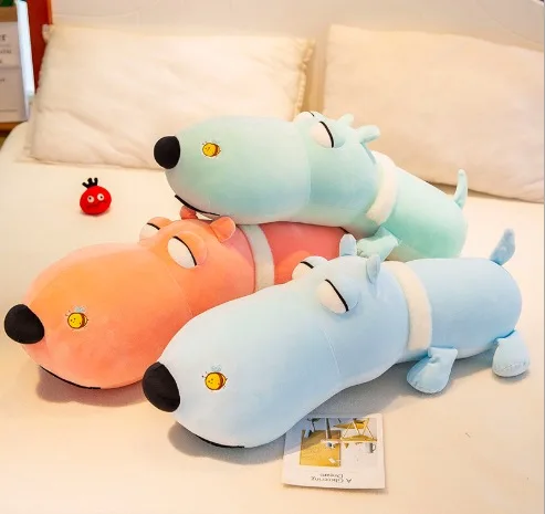 

WYZHY New Down Cotton Daddy Dog Plush Toy Doll Pillow Sofa Decoration Send Friends Children Birthday Gift 120CM