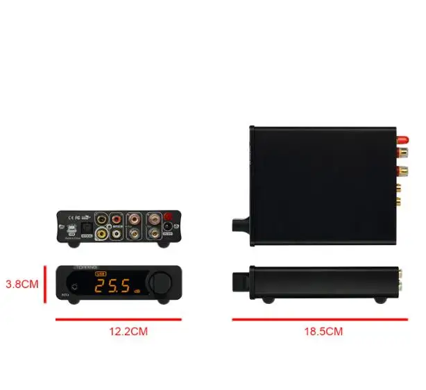 Topping MX3 цифровой усилитель со встроенным bluetooth-приемником ЦАП и усилителем для наушников LMH6643+ TDA7498E+ PCM5102A автоматический переключатель