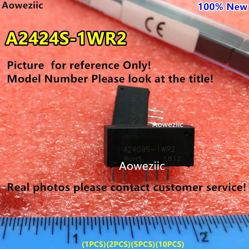 

Aoweziic (1PCS) (2PCS) (5PCS) (10PCS) A2424S-1WR2 New Original SMD Input: 24V Dual Output: +24V 0.02A,-24V -0.02A DC-DC Isolate