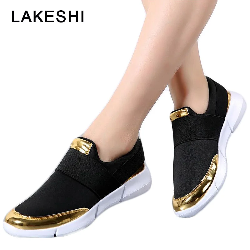 

Fashion Women Vulcanize Shoes Women Loafers Lightweight Women Shoes Woman Sneakers Slip On Tenis Feminino Female Footwear 35-42