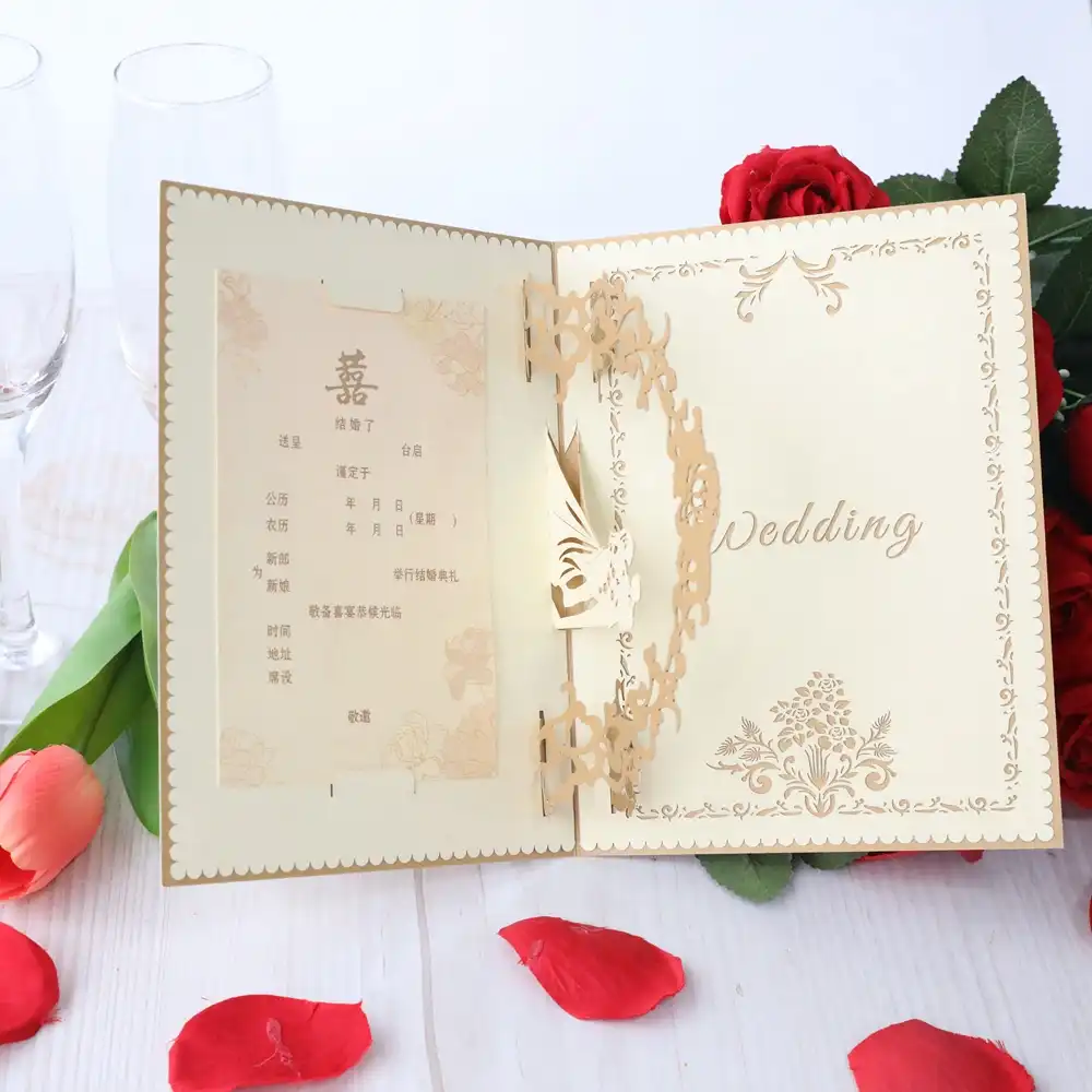 Detail Feedback Questions About Wedding Invitations Cards Laser Cut