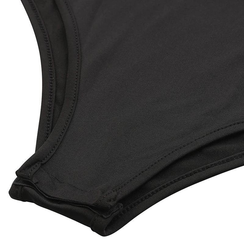 2019 New Fashion Backless One Shoulder Bodysuits Womens Leotard Tops Ladies Casual Party Body Suit Woman Black Sexy Bodysuits