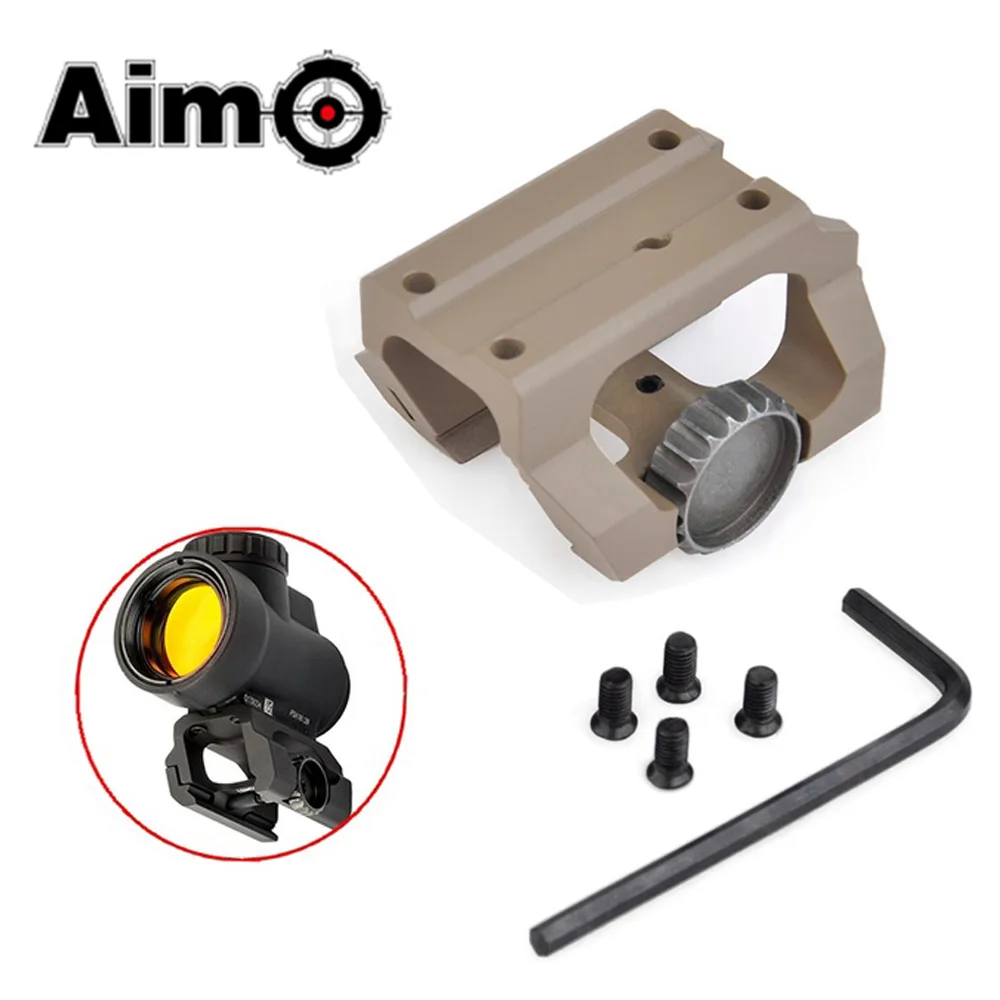 

Aim-O Airsoft Low Drag Mount for MRO Tactical Mro Red Dot Softair Riflescope Base Picatinny Rail mount AO1788 Hunting Accessory