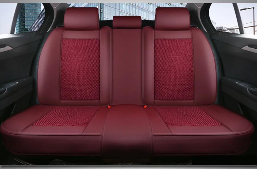 Автомобили кожаные и лен автомобильные чехлы на сиденья машины для Mazda все модели CX5 CX7 CX9 MX5 ATENZA Mazda 2/3/5/6/8 стайлинга автомобилей стикеры