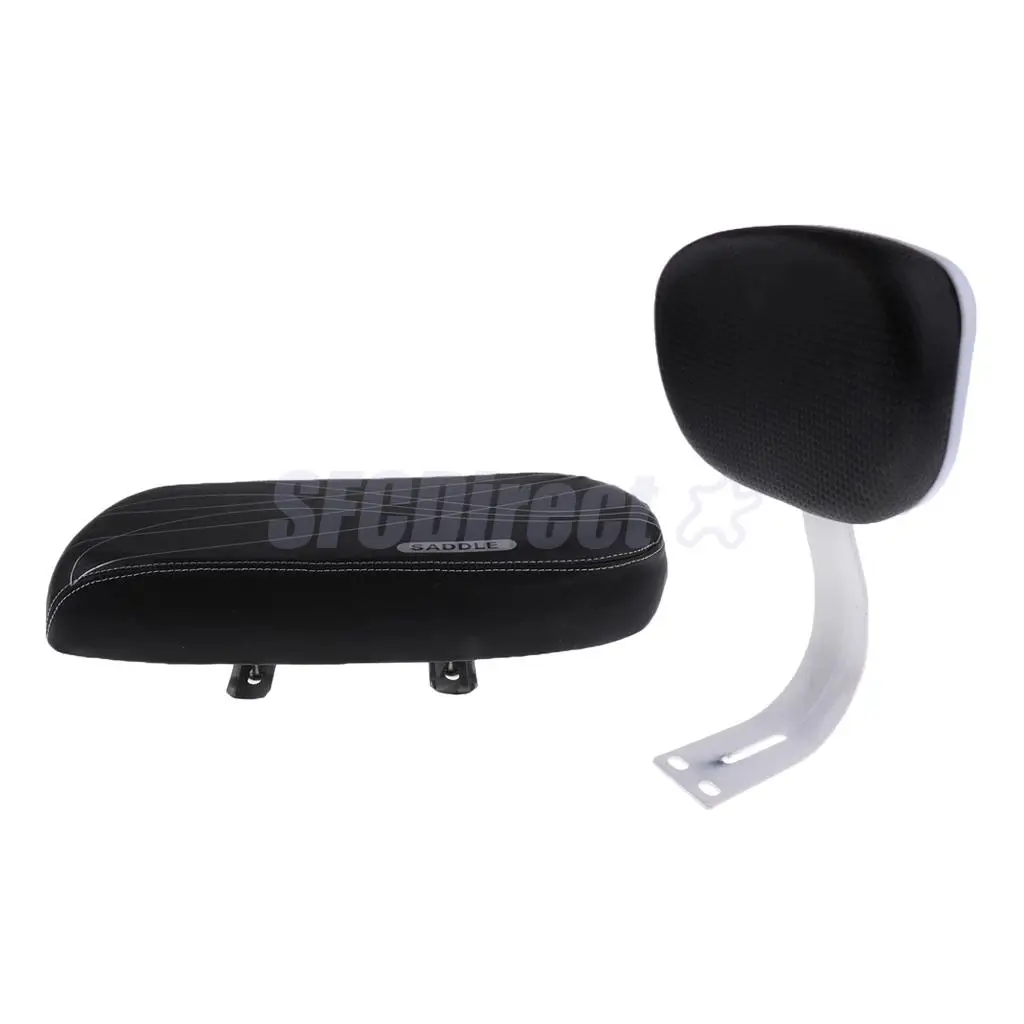 

PU Leather Bicycle Children Kids Seat Cover Bike Rack Cushion for Kid's Biking Seat with Back Saddle Cycle Accessories