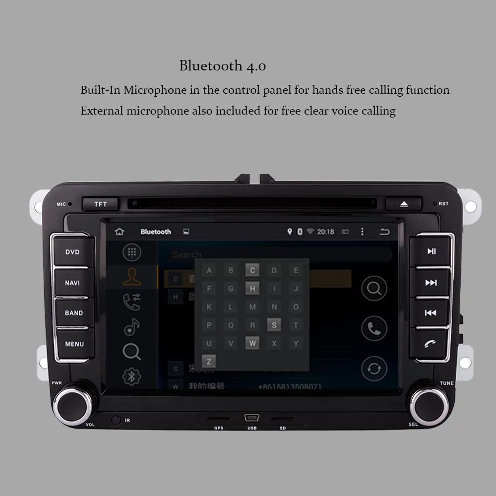 Best 2 DIN Android 9.0 Car DVD player For SKODA OCTAVIA/FABIA/SUPERB 2005 2010 With BT WIFI RDS Navigation Multimedia Radio Head unit 3