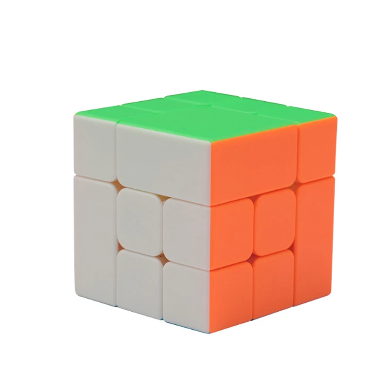 Красочный необычный острый магический куб 3x3x3 головоломка скорость твист тест на мозги обучающие игрушки для детей подарок Magico C - Цвет: C