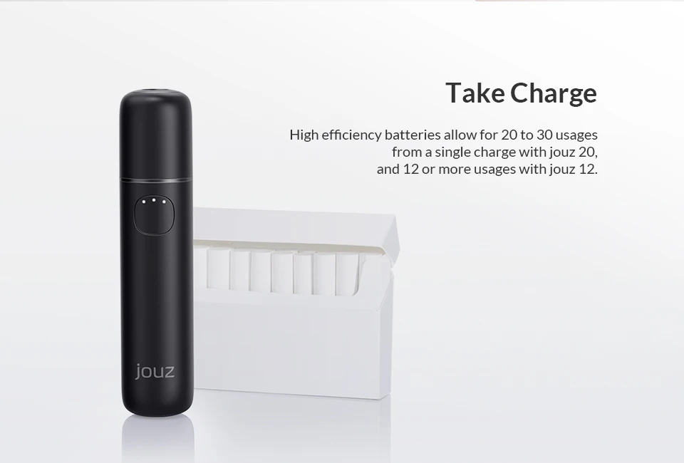 Anker jouz 12 charged electronic cigarette kit vape HNB heat not burn up to 12 continuous smokable compatibility with iQOS stick