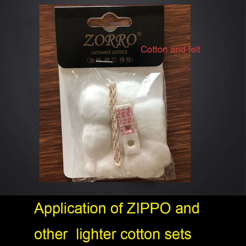 

Suitable for ZIPPO and ZORRO,other lighters inner liner, cotton general oil absorbent core cotton for kerosene lighters