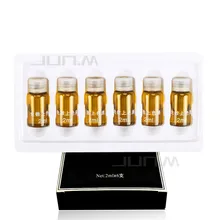6pcs/box Two Minute Effective Eyebrow Lips Tattoo Makeup Fixed Color Liquid Permanent Makeup Auxiliary Agent Tattoo Accessories