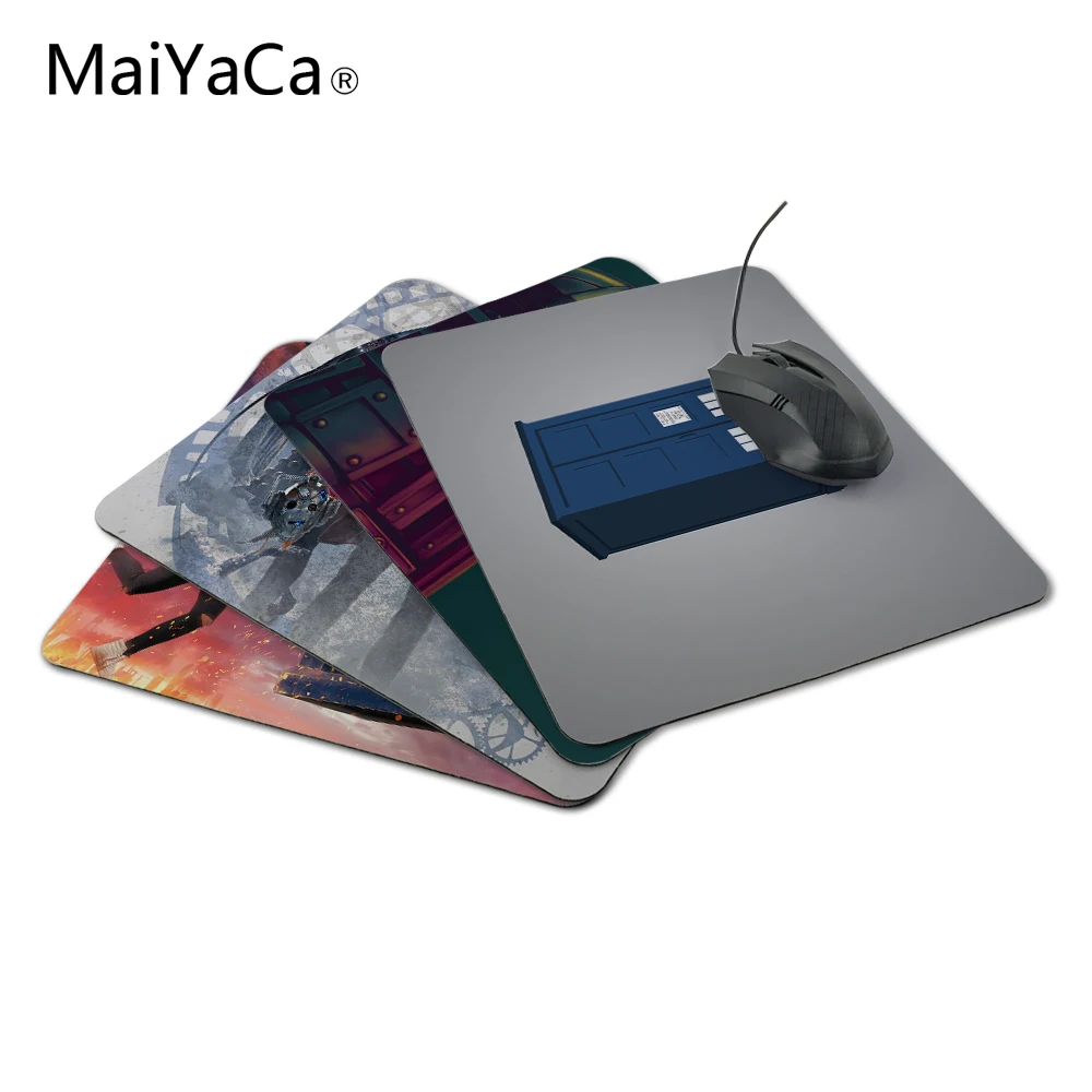

MaiYaCa Top Selling Luxury Doctor Who Personality Customized High Quality mouse pad Anti-slip Mouse Mat for Optal/Trackball