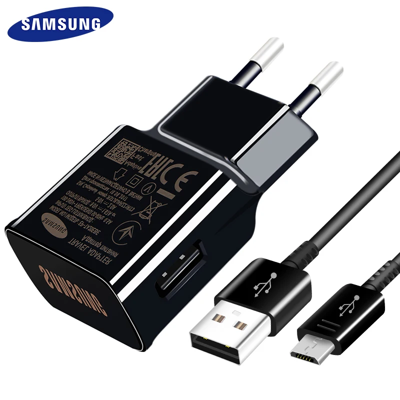 Быстрое зарядное устройство для Samsung Galaxy S6 S7 edge 9 В 1 5 а и 2 А М кабель микро USB