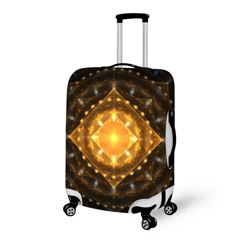 

2018 Waterproof High Quality Luggage Cover Stretch Fabric Suitcase Cover Protective Pattern in Special Color