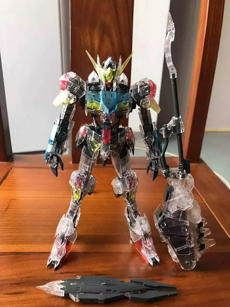 MJH m.j.h. Модель 1/100 MG HIRM ASW-G-08 Barbatos шестая форма Гундам прозрачная версия железокровных сирот DM021