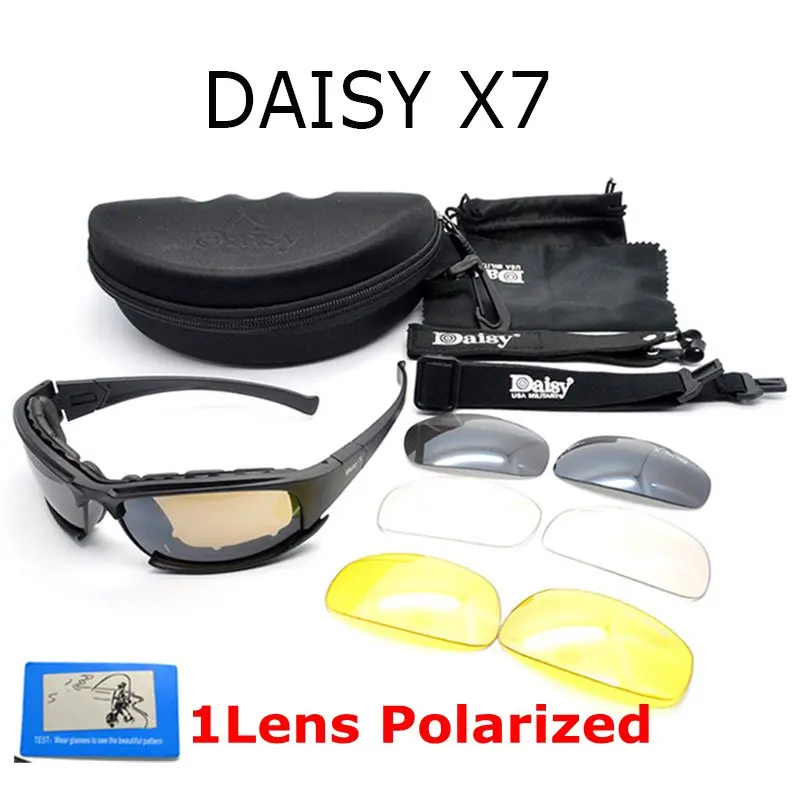 Prix pour Polarisee Daisy X7 C5 Lunettes Armée Désert 4 Lentille, en plein air UV Sport Chasse Militaire lunettes de Soleil Hommes et Femmes, Jeu de guerre Lunettes Prix pour Polarisee Daisy X7 C5 Lunettes Armée Désert 4 Lentille, en plein air UV Sport Chasse Militaire lunettes de Soleil Hommes et Femmes, Jeu de guerre Lunettes