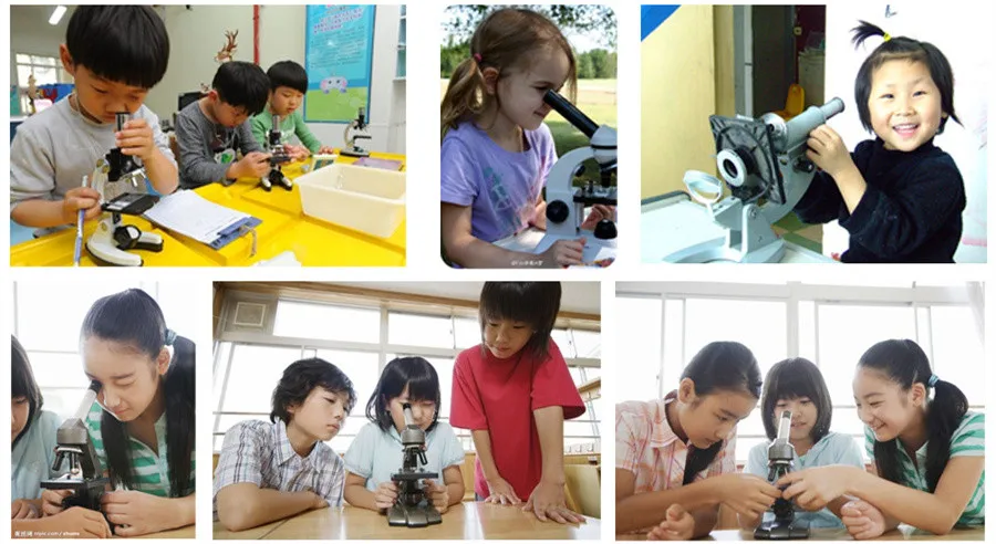 Биологи развивающие идеи DIY 1200X микроскоп ребенок учится взрослеть игрушка студенческий научный эксперимент обучающий реквизит детский подарок