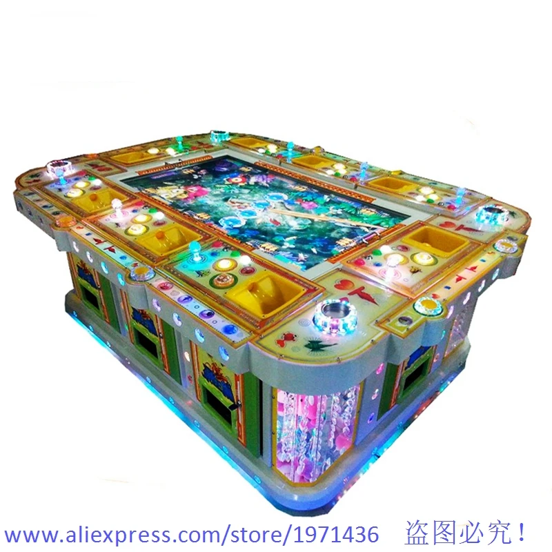 

Cheap Price 8 Players Casino Games Amusement Equipment Coin Operated Mermaid Fish Video Arcade Game Machine