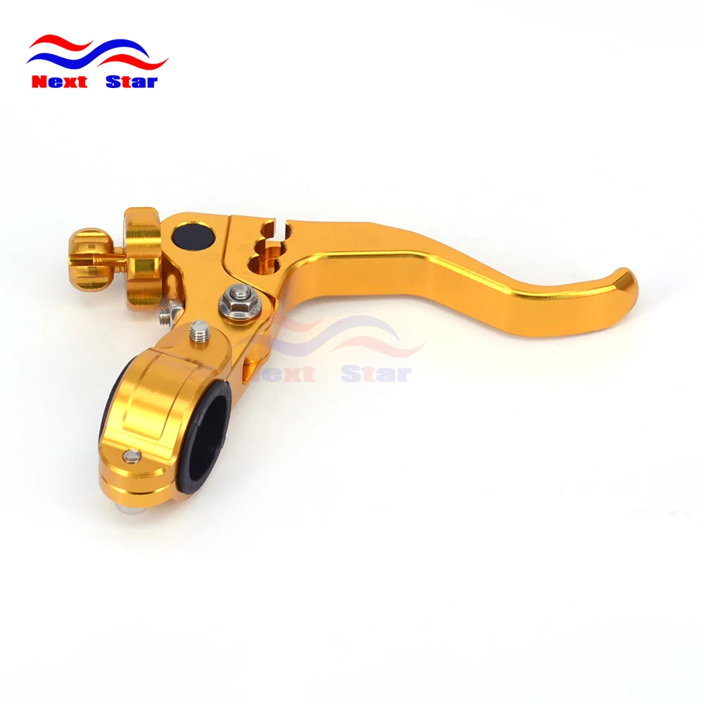 Fast Pro Billet MX Short Clutch Lever Perch For SUZUKI RM125 RM250 RMZ250 RMZ450 2 fingers