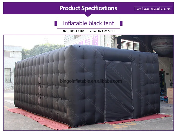 BG-T0181-Inflatable black tent_1