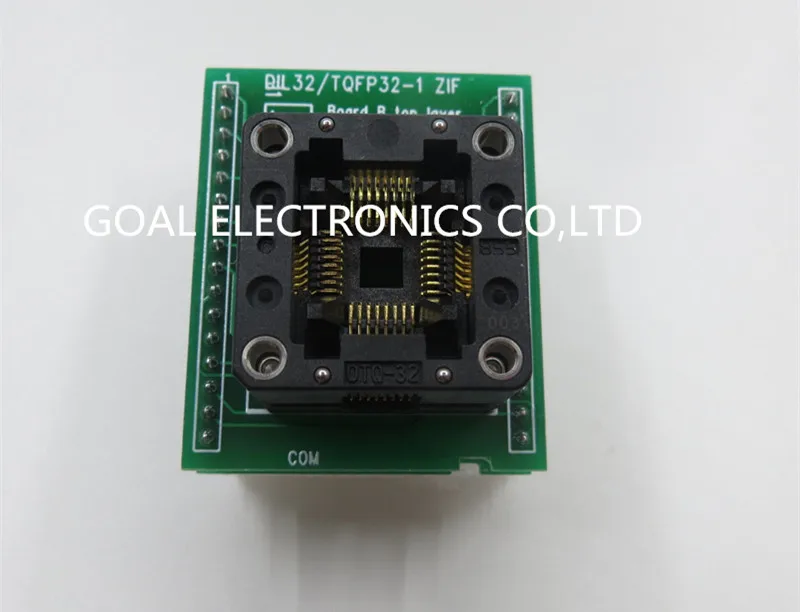 Импортный адаптер программирования DIL32/TQFP32 1 test TQFP32 ZIF DIP32|adapter|adapter tqfp32 |