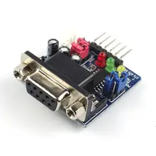 4 шт. RS232 в UART ttl MAX3221ECAE DB9 Женский 3 В~ 5,5 В конвертер