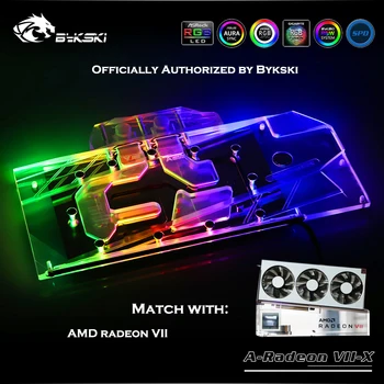 

Bykski A-RADEON VII-X Full Coverage GPU Water Block For VGA AMD RADEON VII Graphics Card Cooler Heatsink New arrival