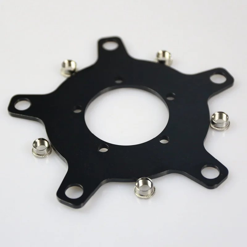 Clearance 104BCD Chain Ring Spider For Bafang BBS01 BBS02 eBike Mid Crank Drive Motor 130BCD Chain Ring Adapter 4