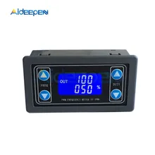 1Hz-150KHz PWM Pulse Frequency Duty Cycle Adjustable Module Square Wave Rectangular Wave Signal Generator LCD Display 1Hz-150KHz PWM Pulse Frequency Duty Cycle Adjustable Module Square Wave Rectangular Wave Signal Generator LCD Display