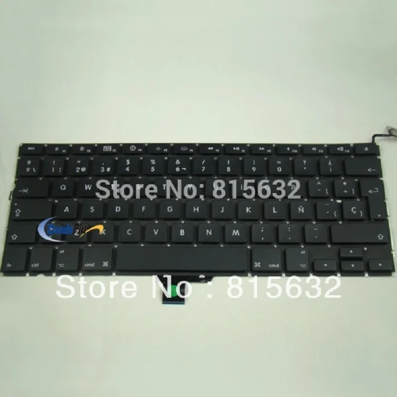 

New 13" Spanish Keyboard For Macbook Pro A1278 MB990 MC700 MC374 2009-2011