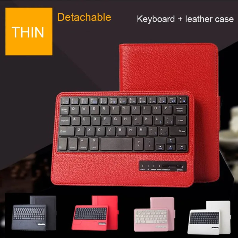 

RYKKZ for Ipad Air 2 Case With Bluetooth Keyboard Leather Cover for Ipad pro 9.7inch Business Style Protective Case
