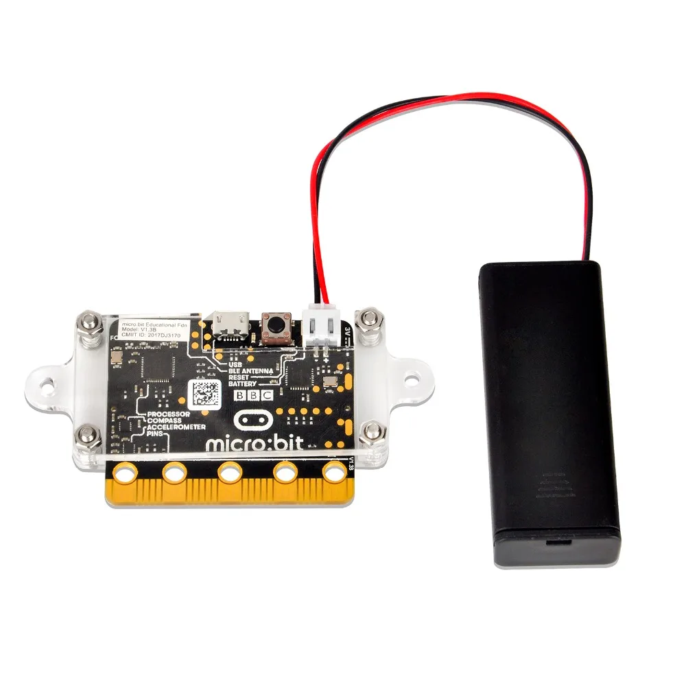 OSOYOO BBC Micro bit Basic kit learn programming for kids and beginners not include 2 AA 5
