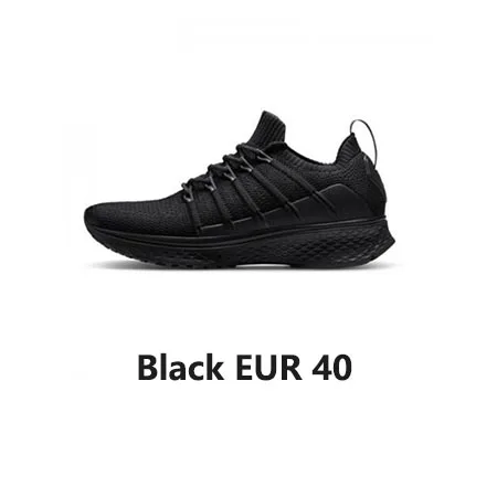 Xiaomi Sneaker 2 Mijia кроссовки спортивные Uni-moulding амортизирующая система блокировки рыбьей кости эластичный вязаный вамп для мужчин - Цвет: Black EUR40