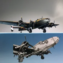WLTK военная модель 1/144 весы Хэндли страница Галифакс B.III бомбер