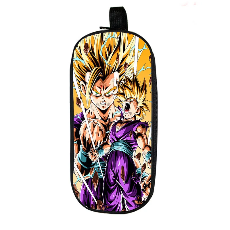 Чехол для карандашей Dragon Ball, Детская сумка для канцелярских принадлежностей для мальчиков и девочек, новинка, милая Высококачественная коробка для ручек Goku, модные сумки для макияжа - Цвет: 2