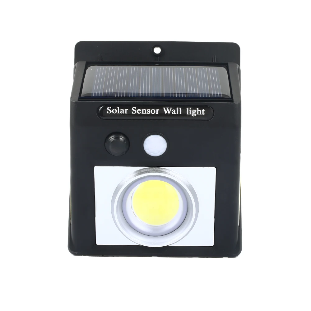 COB 60LED Solar Walkway Lights Wall Light Durable Security Lamp Outdoor Motion Sensor 8W Home Flashlight Room Lighting