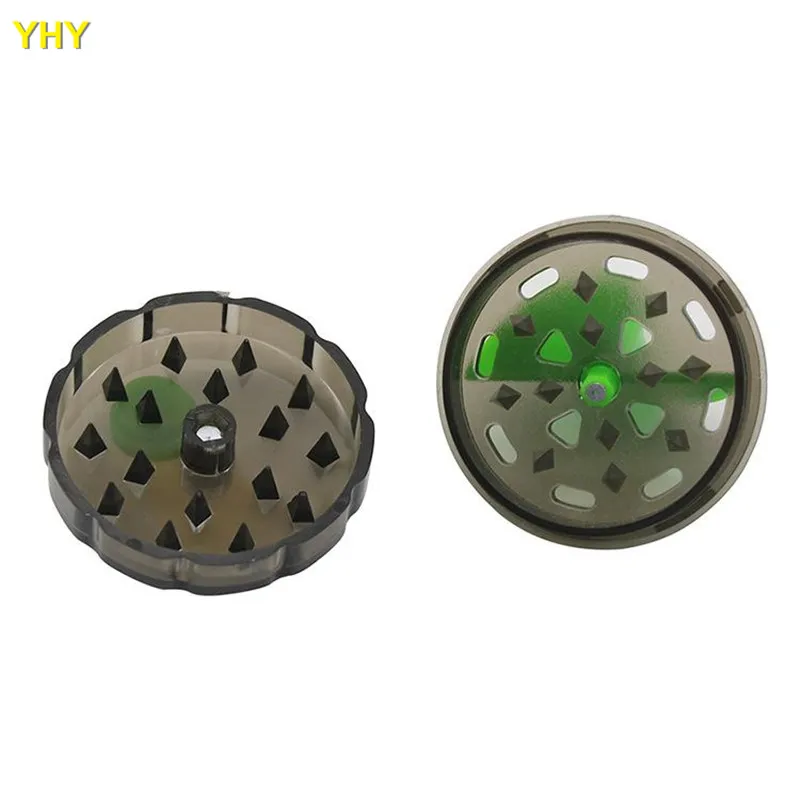 Plastic Funnel Grinders Colorful Tobacco Herb Spice Crusher Hand Cracker Muller for Smoking Vaporizer  01