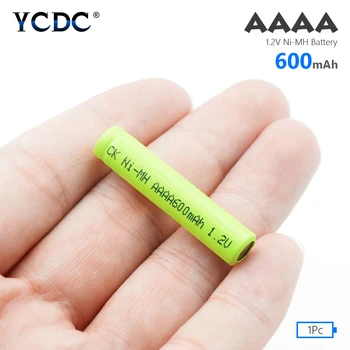 

YCDC 1/2/4pcs 1.2V Ni-MH AAAA Batteries AM6 LR61 Rechargeable Battery 600mAh For Surface Pen
